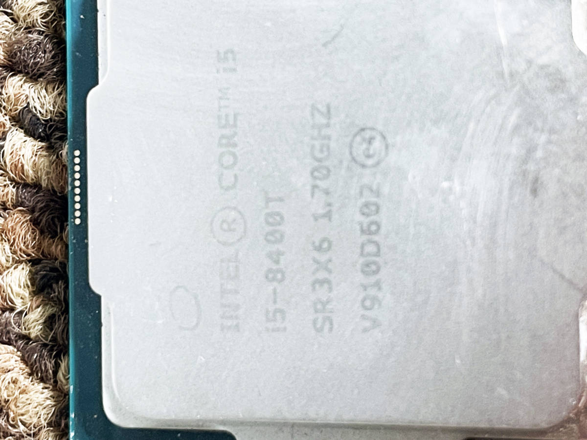 ★ 中古★Intel インテル CPU Core i5-8400T SR3X6 1.70GHz【i5-8400T】CHSD_画像5