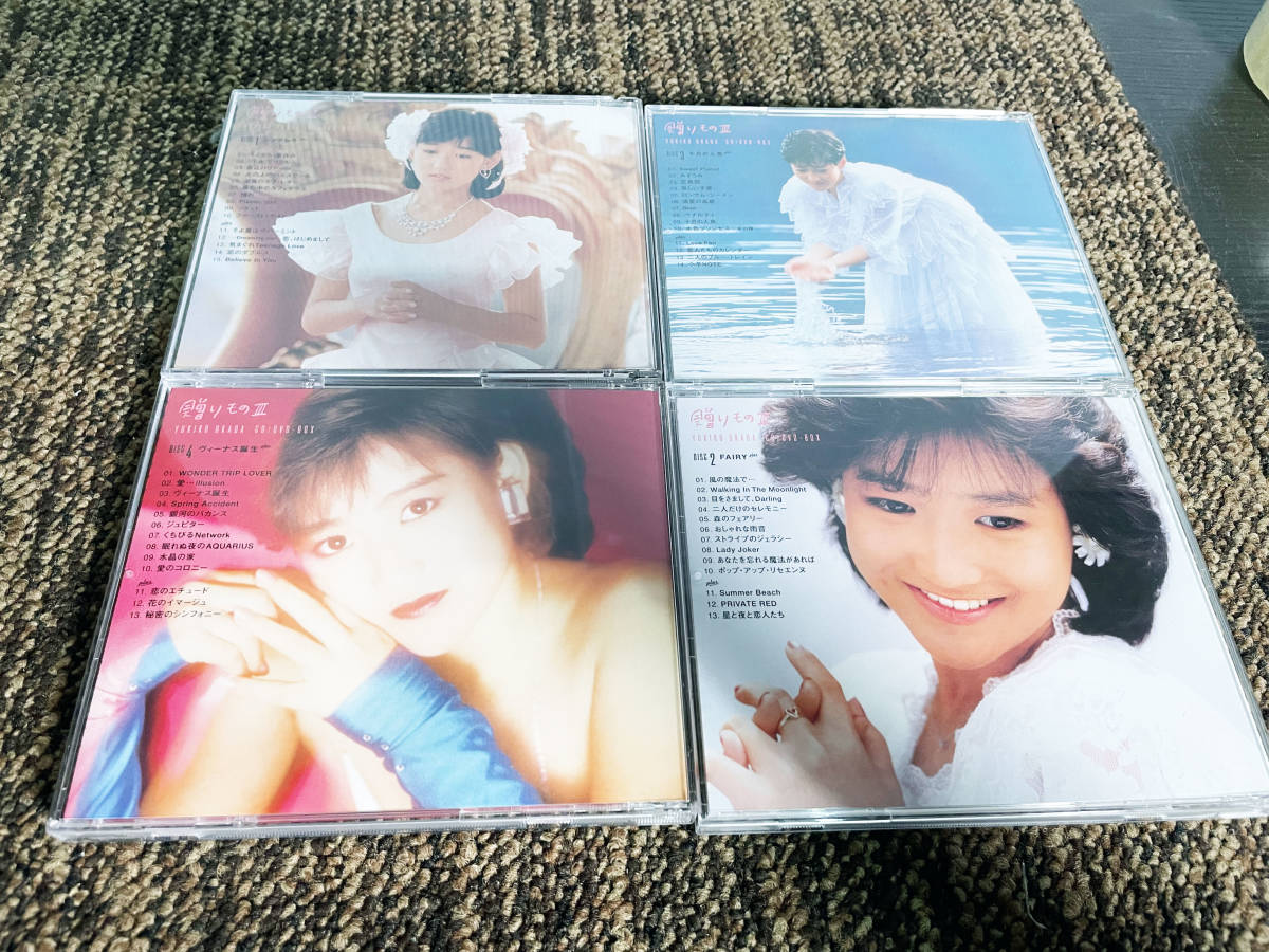 ◎★ 中古★ポニーキャニオン 岡田有希子 CD/DVD-BOX 7枚組 「贈りものⅢ」 84-86 ぼくらのベスト SP【PCCA-01774】CHU6_画像4