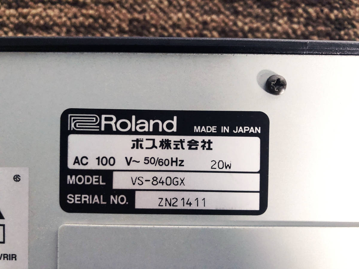 ◎★ 中古★Roland ローランド VS-840GX デジタルマルチトラックレコーダー MTR 【VS-840GX】CK8K_画像8