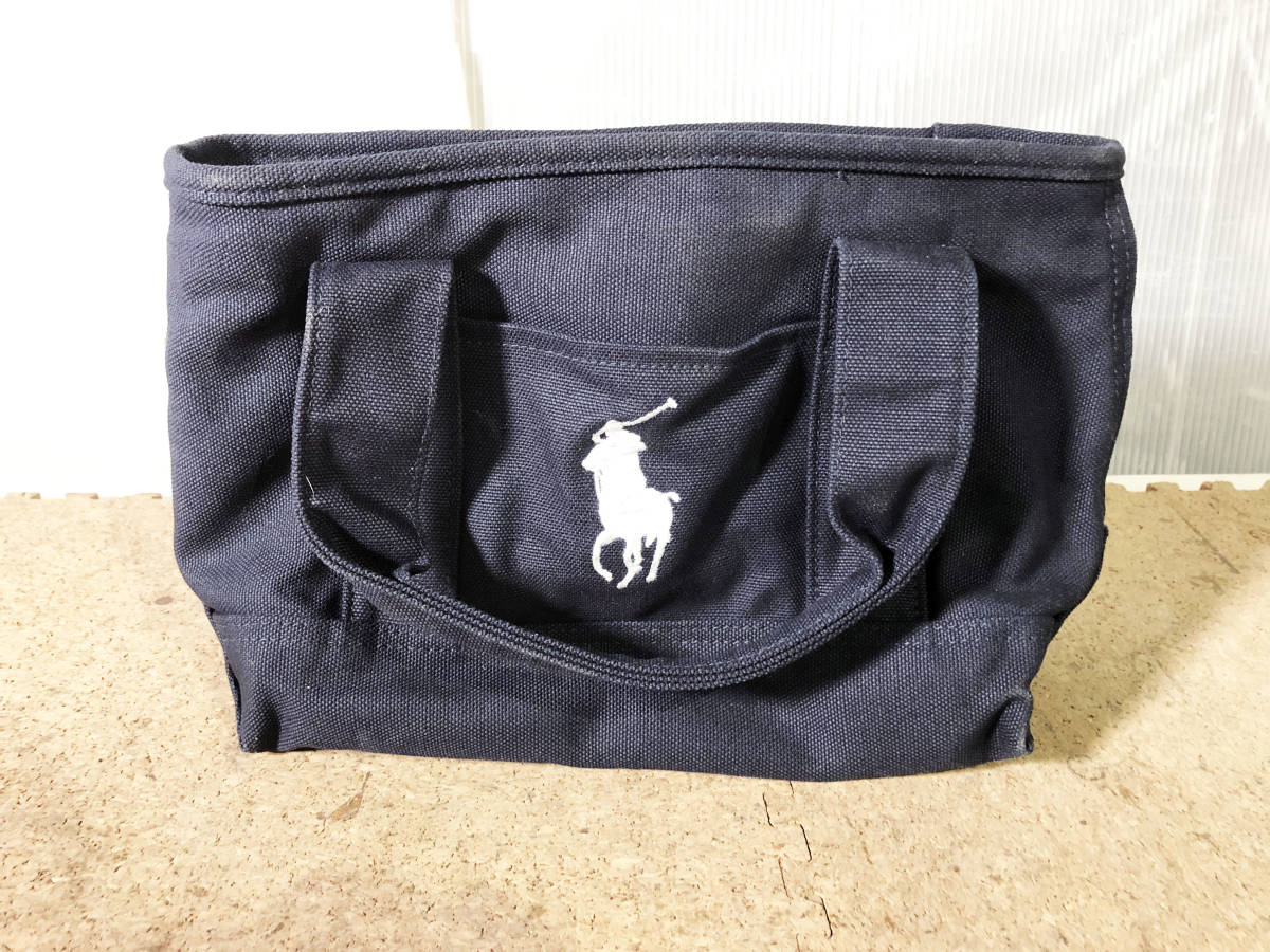 ◎★ 中古★POLO RALPH LAUREN ラルフローレン　トートバッグ SCHOOL TOTE SM 2【RAS10140A】CKR3_画像2