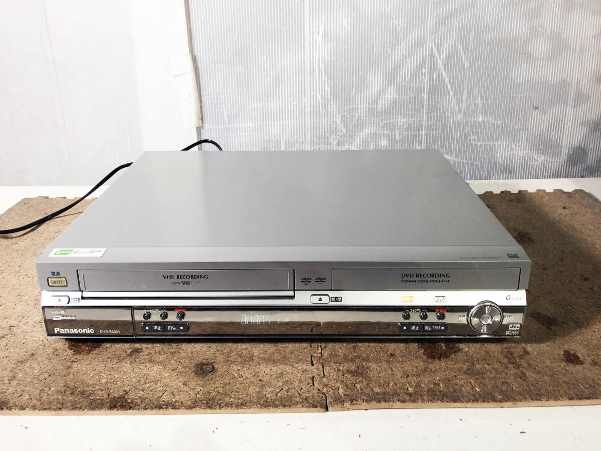 ★ 中古★Panasonic パナソニック VHSビデオ一体型 DVDレコーダー 【DMR-ES30V】CKSB_画像2