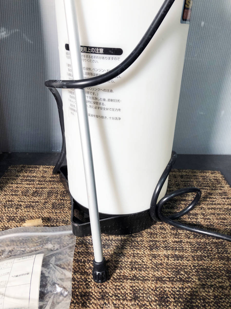 ◎★ 中古★アイリスオーヤマ　SE-630W　手押し蓄圧式　ツインノズル 噴霧器【SE-630W】CKU4_画像7