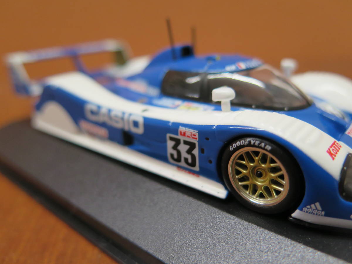 ixo MODELS イクソ ミニチュア 1/43 トヨタ TOYOTA TS010 CASIO #33 LM1992_画像3