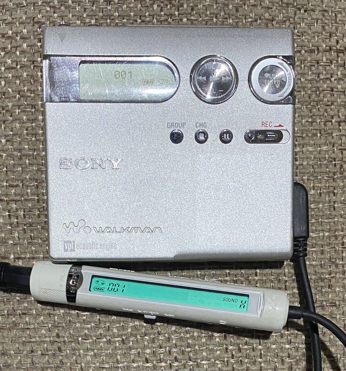 ☆中古ジャンク NET MD WALKMAN MZ-N910 SONY ＭＤウォークマン_画像8