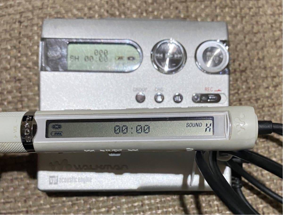 ☆中古ジャンク NET MD WALKMAN MZ-N910 SONY ＭＤウォークマン_画像9