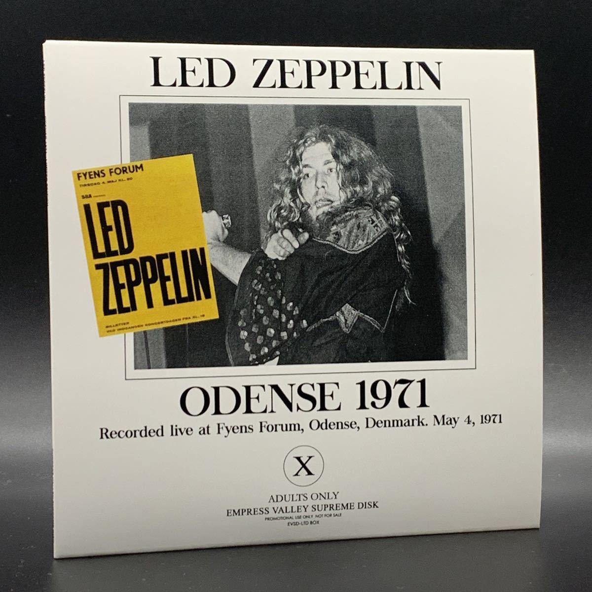 LED ZEPPELIN : ODENSE 1971 (2CD) EMPRESS VALLEY SUPREME DISK 初登場ライヴ！待望のプレスCDで登場です！売れてます！_画像3