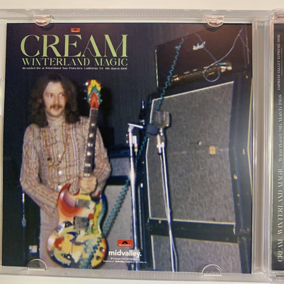 CREAM / WINTERLAND MAGIC CD 完全初登場ライヴ！1968年3月9日ウィンターランド！Mid Valley Records_画像3
