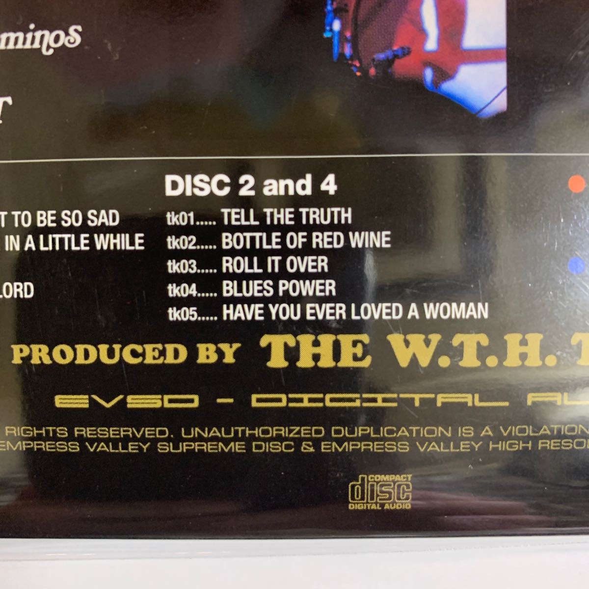 DEREK & THE DOMINOS / IN CONCERT(4CD) Mid Valley Records マルチトラックマスターで再構築されたイン・コンサートだ！レア盤！_画像5