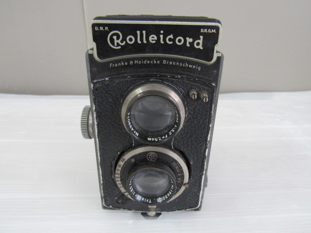 ジャンク / Rolleicord 二眼レフカメラ 1:3.2 f=7.5㎝ 1:3.5 f=7.5㎝_画像2