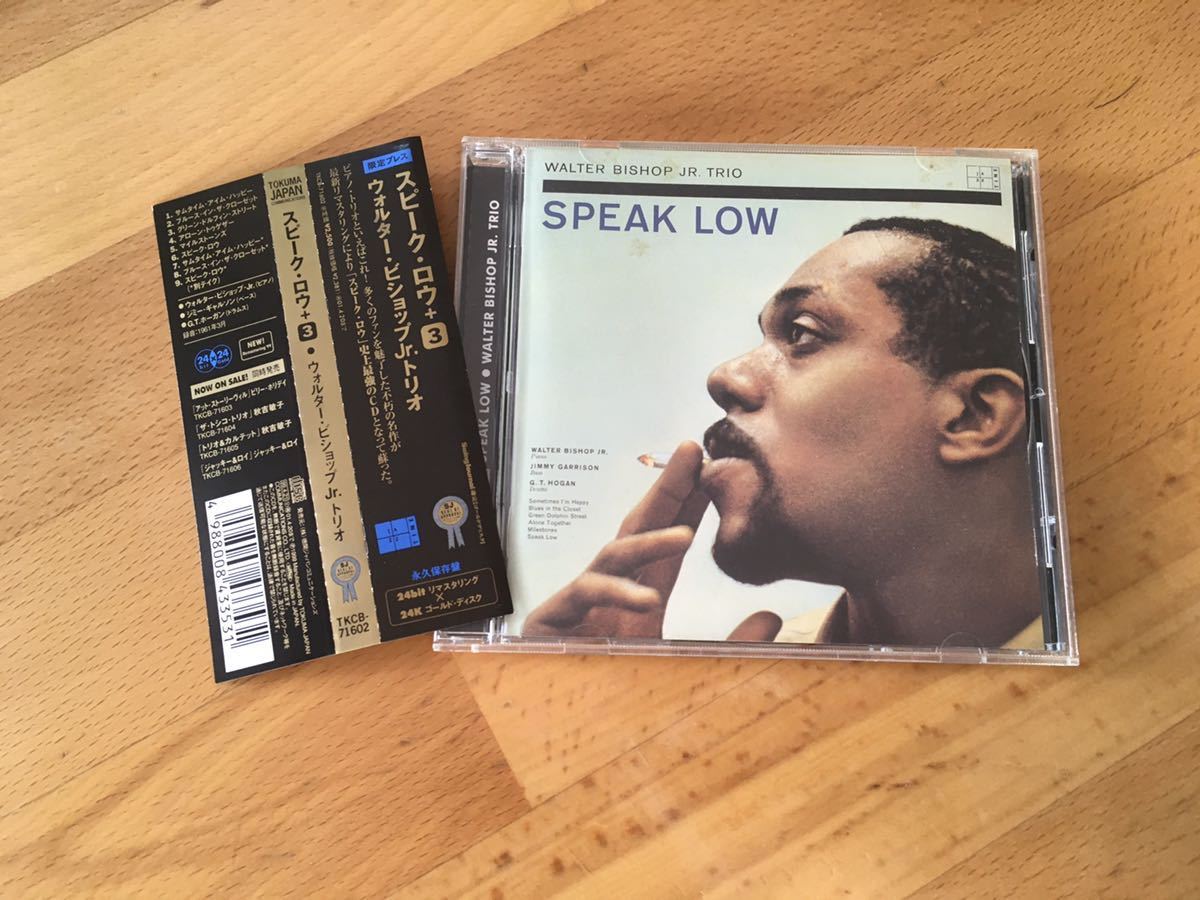 Walter Bishop Jr.Trio / Speak Low +3(24 Bit Remastered - 24K Gold CD)ウォルター・ビショップ ジュニア・トリオ (TKCB71602)_画像3