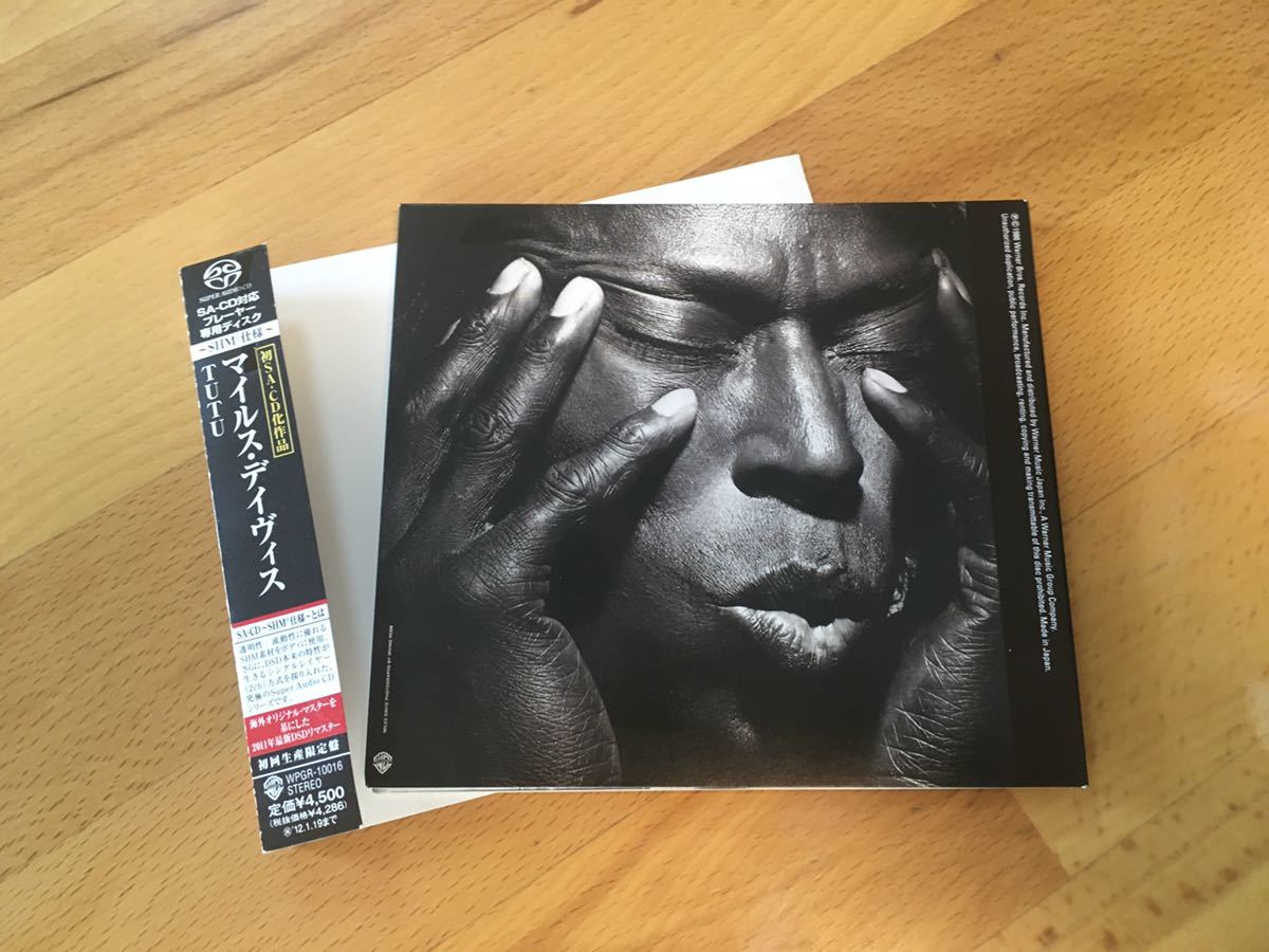 Miles Davis / Tutu(国内盤帯付 生産限定盤SACD~SHM仕様)マイルス・デイヴィス / Warner Music (Japan) : WPGR-10016_画像3