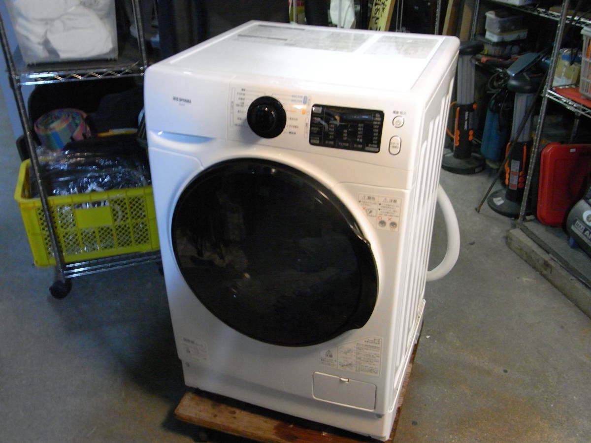 直接取引のみ　IRIS OHYAMA FL81R-W 2020年製　アイリスオーヤマ　ドラム洗濯機_画像1