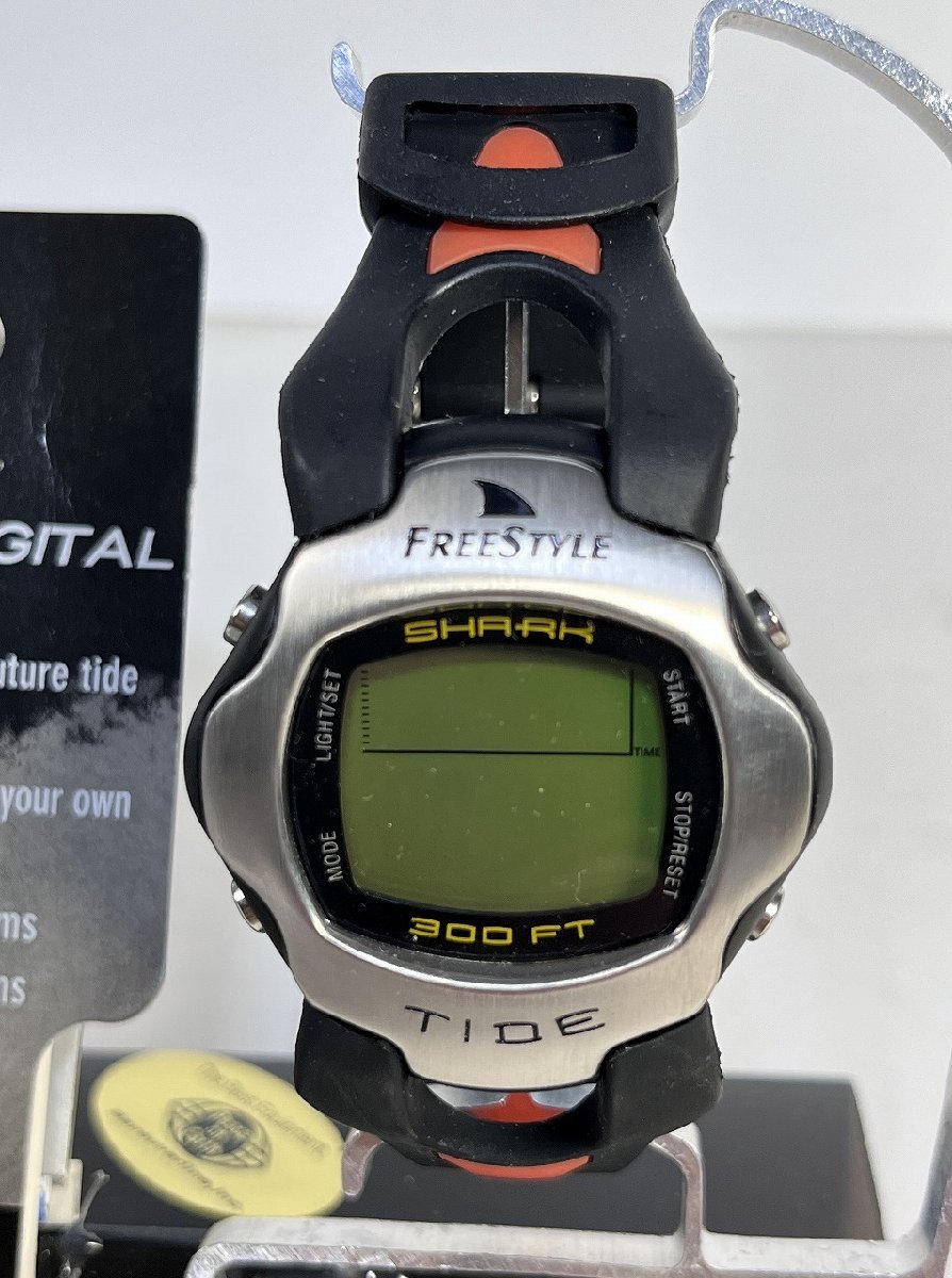 腕時計 FREESTYLE フリースタイル SHARK TIDE 816 300FT 動確なし-D2210_写真実物・中古美品