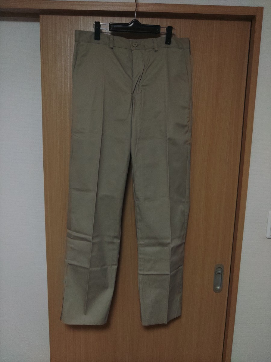 plizna- pants plizn. person . person clothes chinos work pants 34 dead stock Vintage Vintage American Casual America 