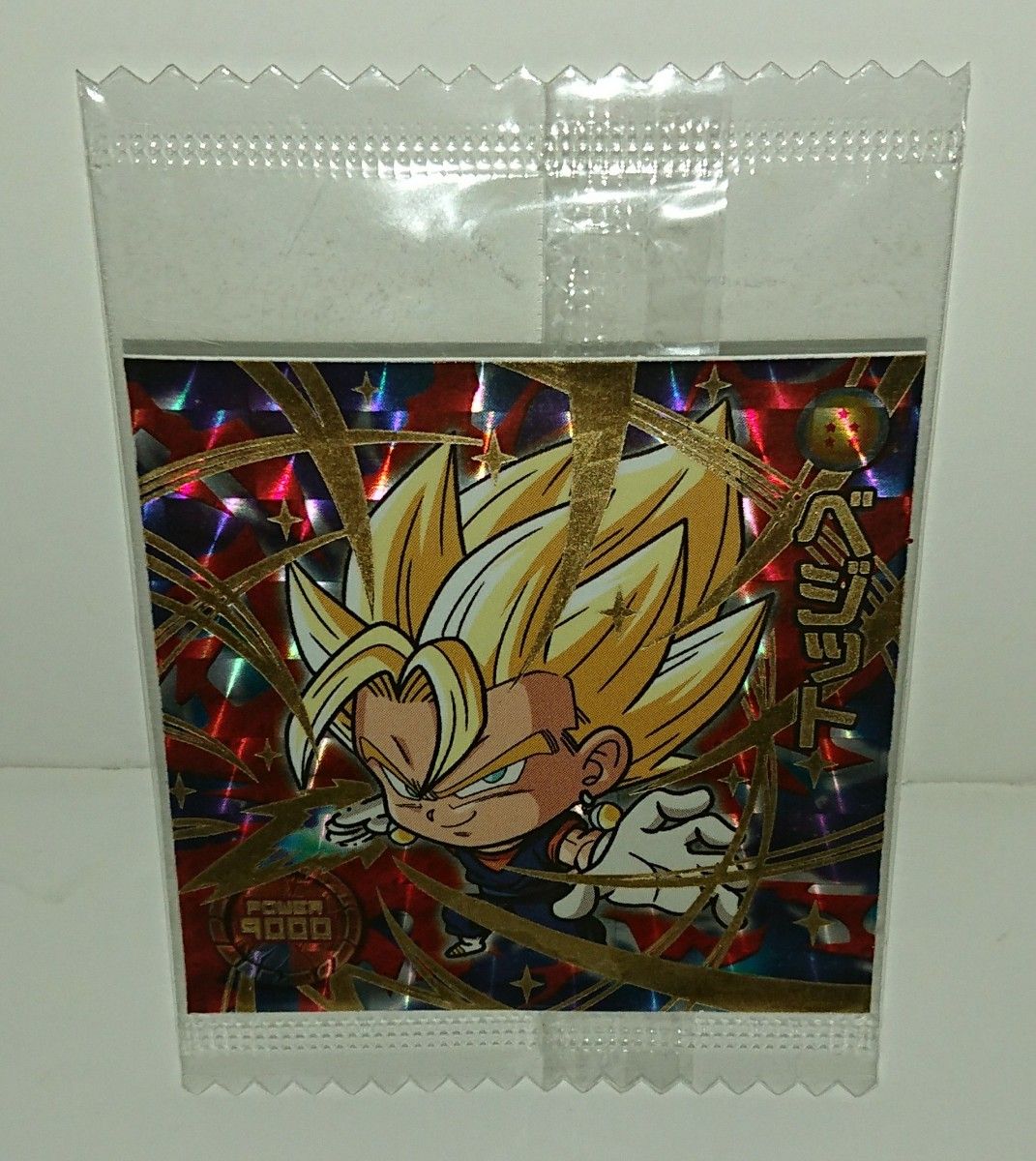 ドラゴンボール 超戦士シールウエハース ベジット W4-19 SGR ドラゴンボール 超戦士シールウエハース ベジット W4-19 SGR