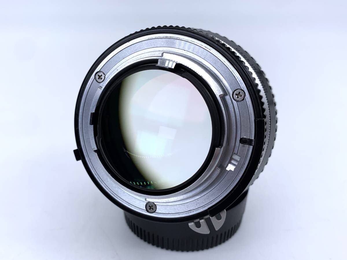 良品 ニコン Nikon Ai-s 50mm f/1.2 大口径 高級 明るい 標準レンズ カビ無し 絞り動作確認済 HS-12 メタルフード　ニコン純正フィルター付_画像8