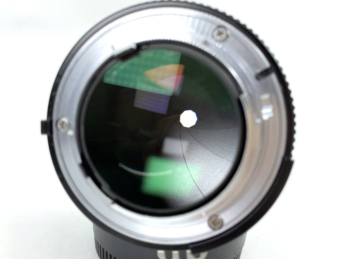 良品 ニコン Nikon Ai-s 50mm f/1.2 大口径 高級 明るい 標準レンズ カビ無し 絞り動作確認済 HS-12 メタルフード　ニコン純正フィルター付_画像6