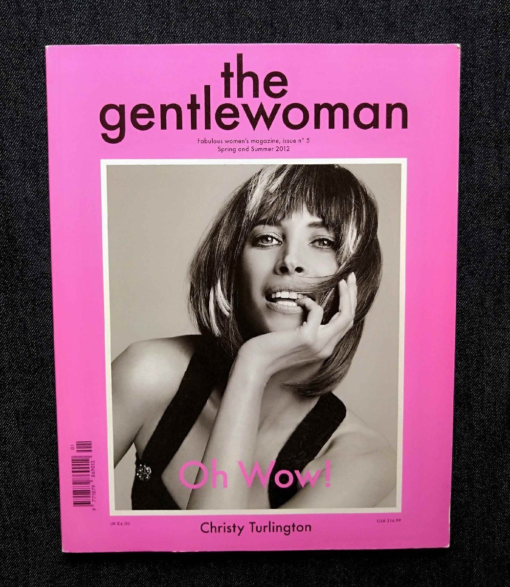 クリスティー・ターリントン 表紙 The Gentlewoman ティルダ・スウィントン/マリア・シャラポワ/Jop Van Bennekom FANTASTIC MAN_画像1