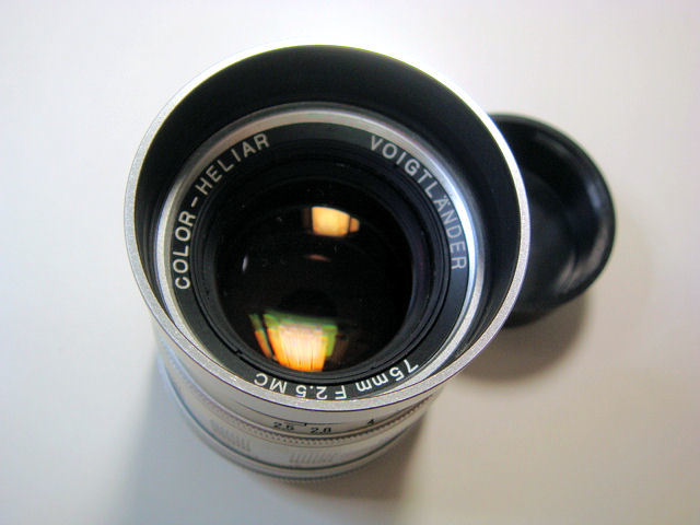  原文: フォクトレンダー VOIGTLANDER 75ｍｍ Ｆ2.5ＭＣ　COLOR-HELIAR(9940479) No.0004