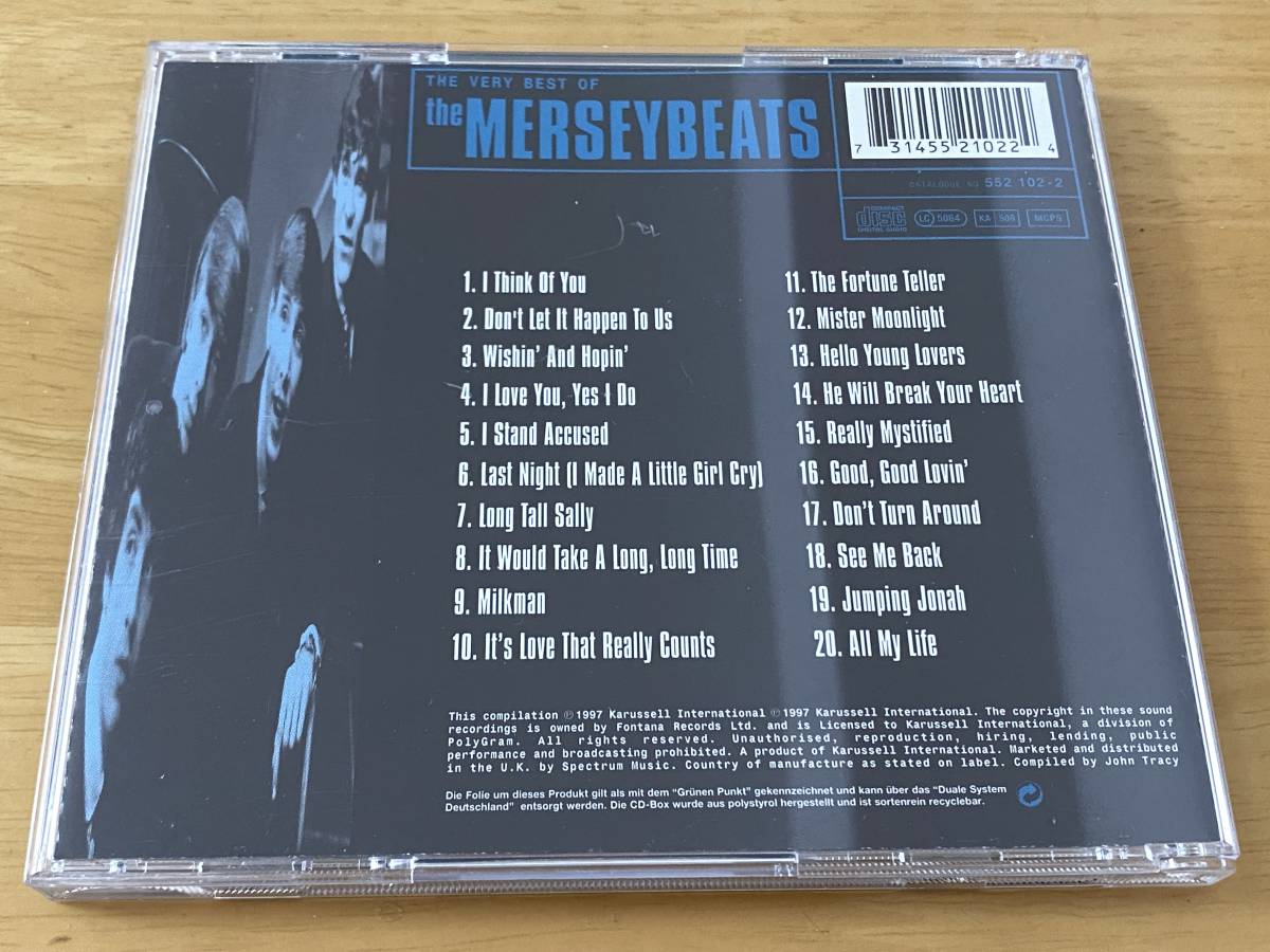 The Merseybeats The Very Best of 輸入盤CD 検:マージービーツ Beatles Gerry & The Pacemakers Cavern Club Shirelles James Brown_画像2