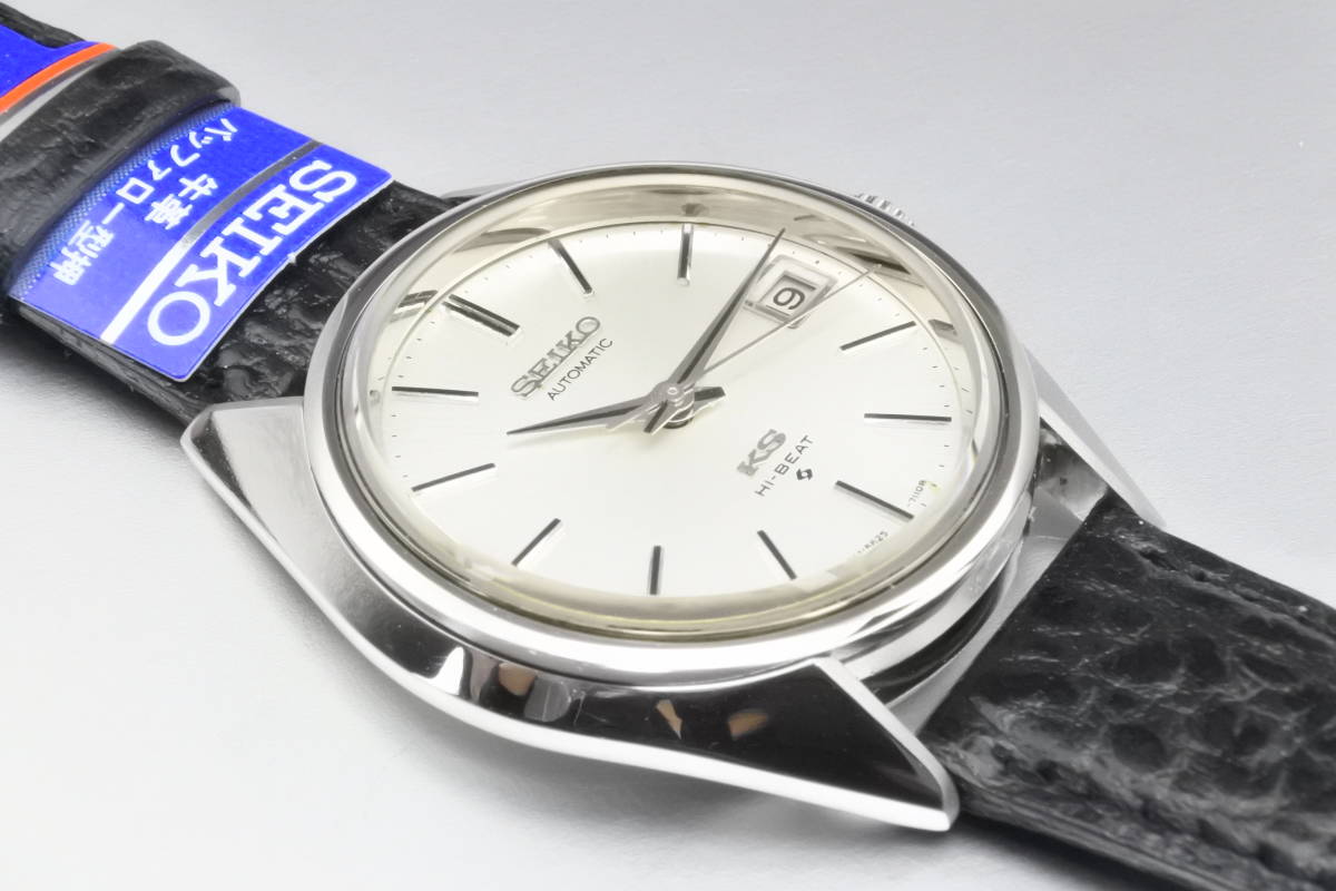 ☆1971年製　SEIKO　キングセイコー 56KS ハイビート オートマチック Ref.5625-7110　自動巻紳士腕時計　国産名機高級品_画像6