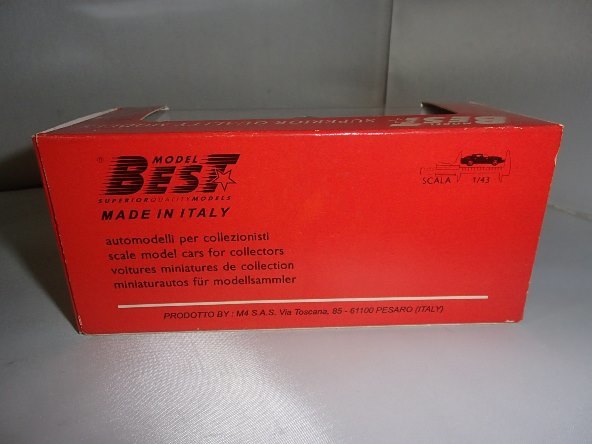 * Best Model 1/43* Ferrari 250 LM PROVA* пластиковый кейс * в коробке хорошая вещь *