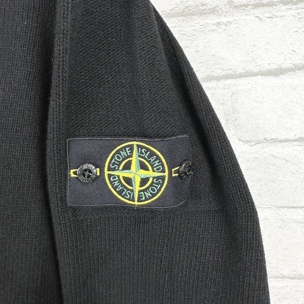 新品 stone island ハーフZIP ニットセーター ストーンアイランド XL_画像2