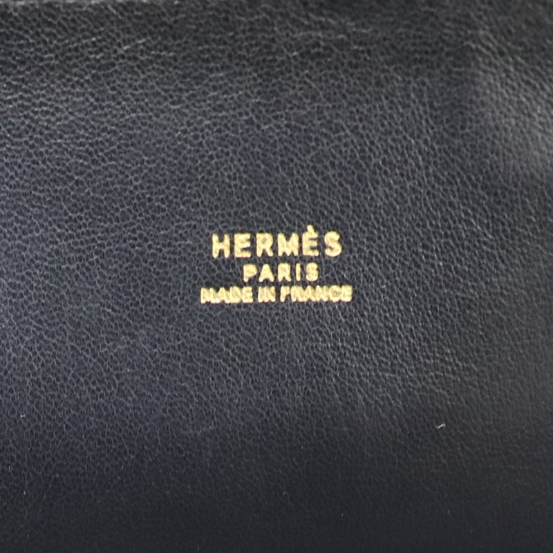 エルメス HERMES ボリード35 ボリード 35 バッグ トートバッグ ショルダーバッグ クシュベル ネイビー 紺 ゴールド金具_画像7