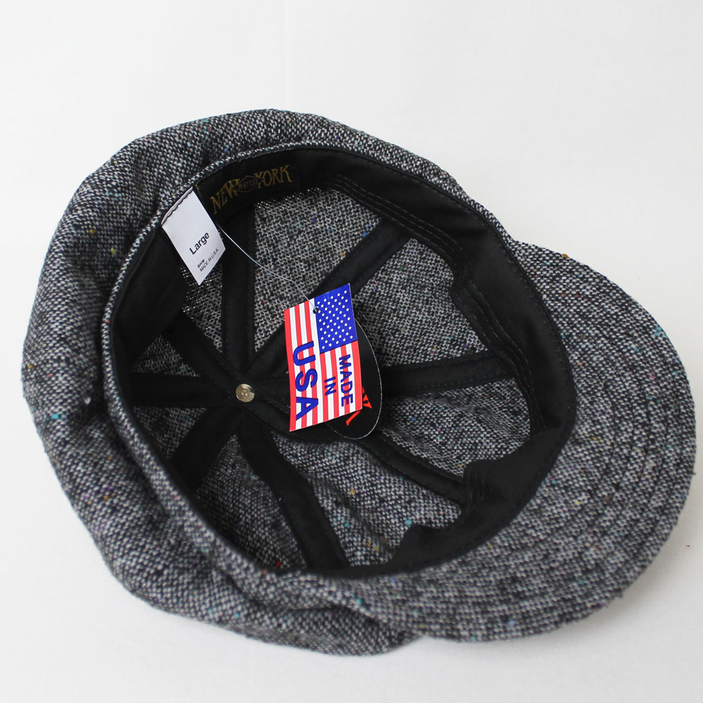  новый товар NEWYORK HAT твид Casquette SPITFIRE серый 