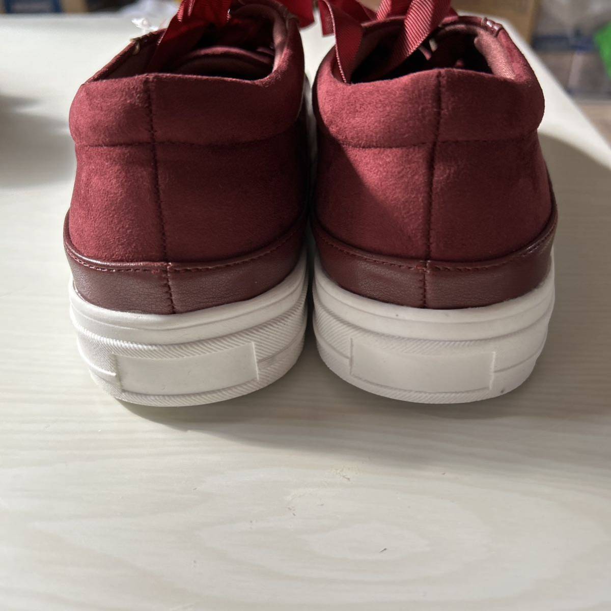  axes femme low cut sneakers wine L sneakers shoes 
