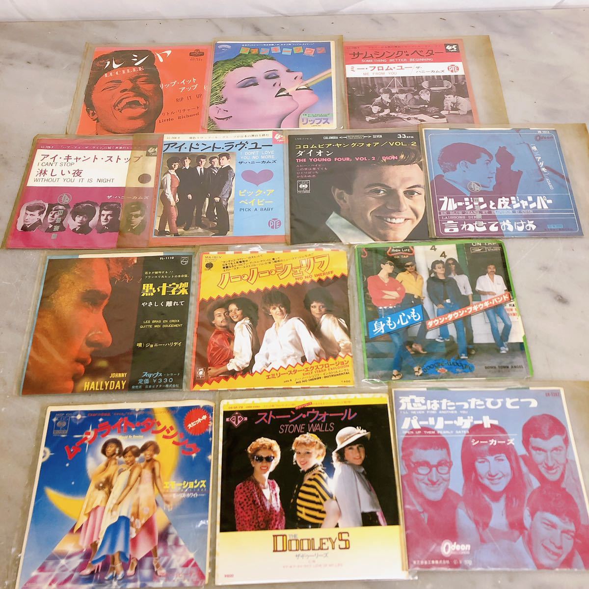 EPレコード 洋楽 ポップス 1960年代 当時もの シーカーズ リップス ザ・ハニーカムズ ジョニーハリディ 他 13枚まとめ_画像1