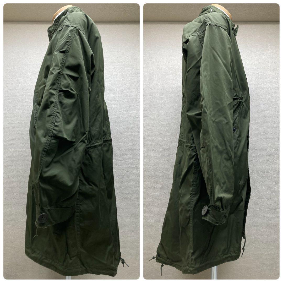 [XS most the first period dead stock ]M65 the US armed forces the truth thing fish tail Mod's Coat coyote fur hood full set aluminium zipper blur Jun 