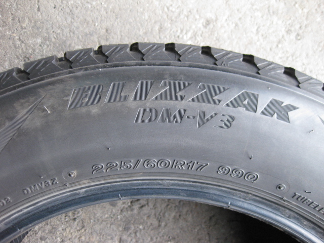 ★ブリヂストン　ＤＭーＶ３　　 225/60R17 　225/60ｒ17　　　　Ｓ－０３５１_画像8