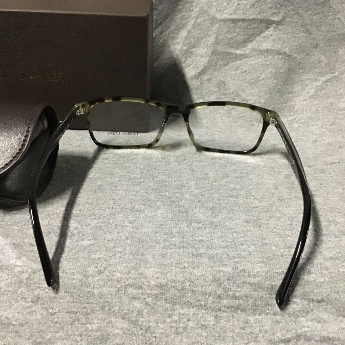 ［☆H no17-7］★新品未使用★ GIORGIO ARMANI メガネフレーム コストコ仕入れ 定価12800円 55□17-145 イメチェン プレゼント フリマ _画像4