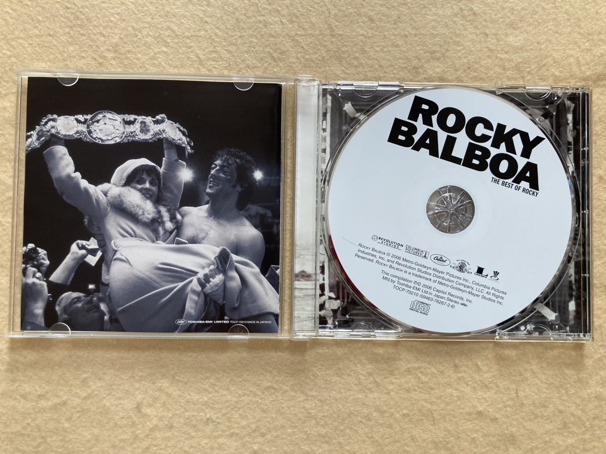 CD ザ・ベスト・オブ・ロッキー 「ロッキー・ザ・ファイナル」サウンドトラック☆d8_画像4