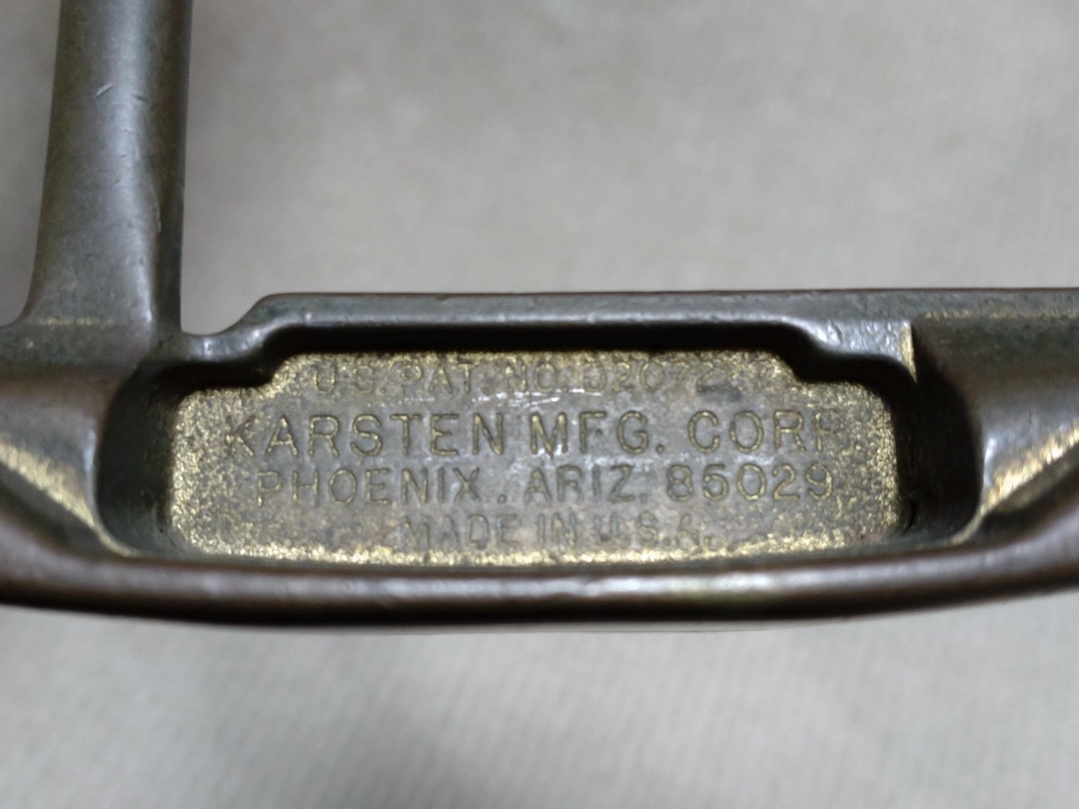 PING ANSER MFG DALEHEAD FLATSOLE ピン アンサー MFGデールヘッド フラットソール 平底 レア物 オールドアンサー ビンテージパターの画像5