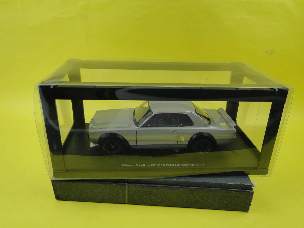 1/18オートアート　日産　スカイラインGT-R　（KPGC10）Racing1972/新品/箱なし_画像8