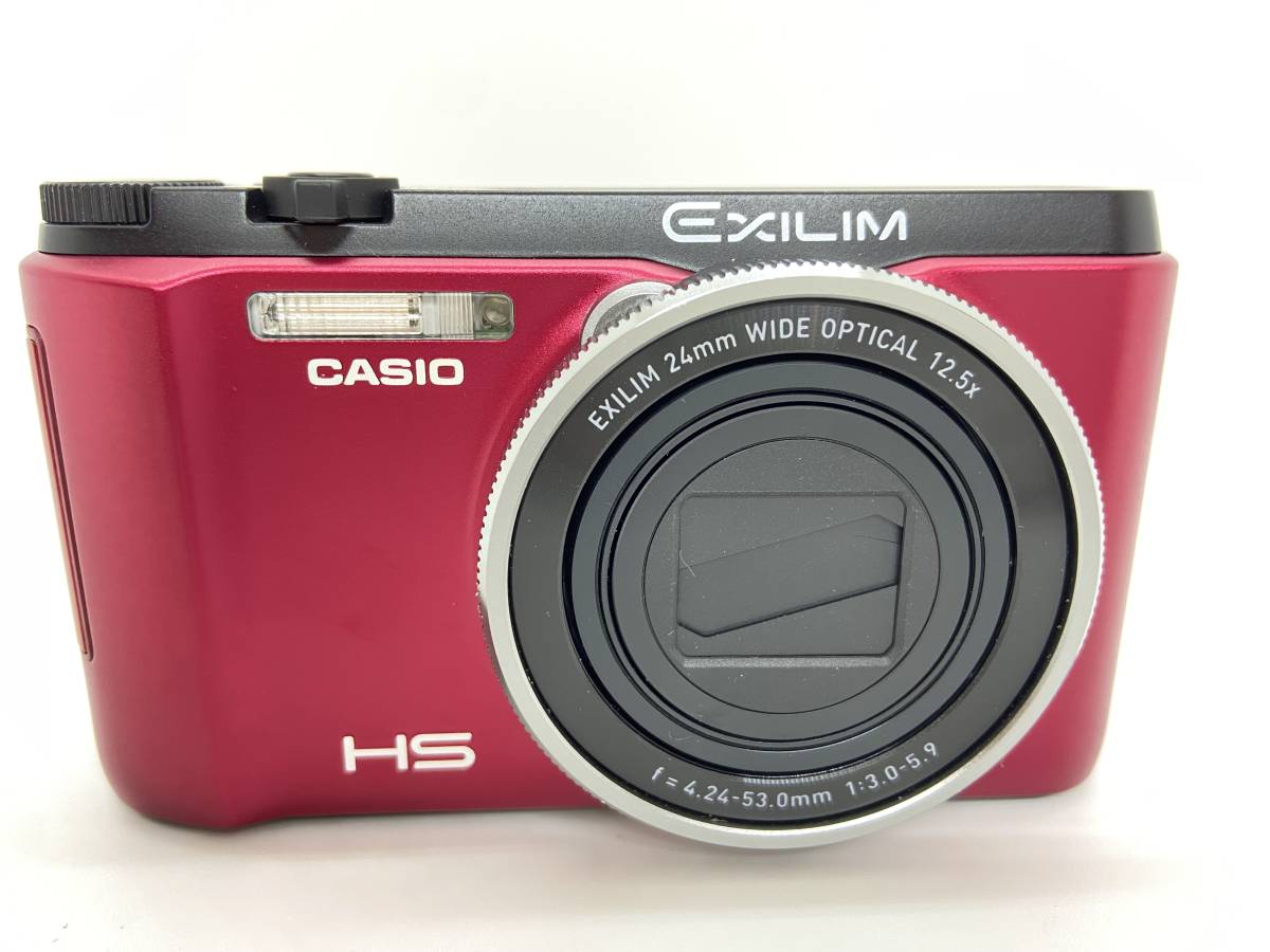 ★実用品★CASIO カシオ EXLIM EX-ZR1000 ホワイト　コンパクトデジタルカメラ #2237_画像2