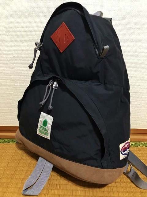 2.2万円 シェラデザイン SIERRA DESIGNS レザー リュックサック バックパック アメリカ製 レザーバッグ USA製 rrl シェラ patagonia polo_画像1