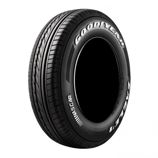 2023年製 グッドイヤー●195/80R15C 107/105L●EAGLE #1 NASCAR 新品タイヤ 4本セット 本州は総額43,300円！！_ホワイトレタータイヤです。