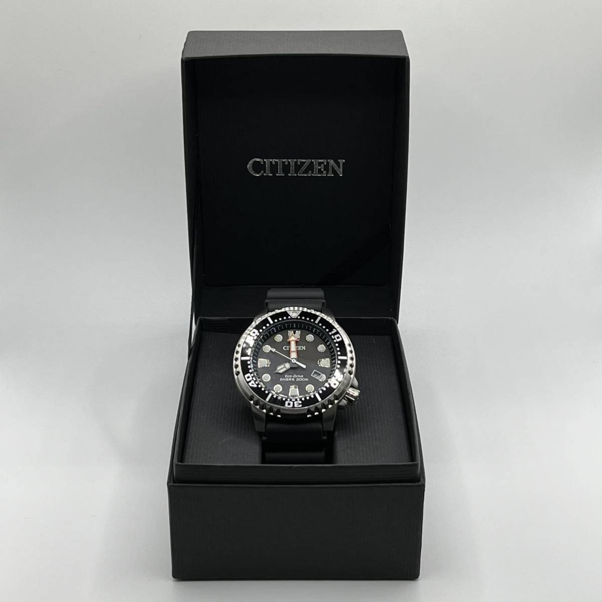 CITIZEN PROMASTER MARINE BN0156-05E Eco-Drive Divers Watch シチズン エコドライブ 200m潜水用防水 耐磁1種 日本製 現行品_画像1