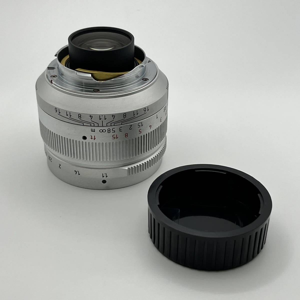 七工匠 7Artisans DJ-OPTICAL 50mm F1.1 大口径レンズ Leica ライカ Mマウント_画像4