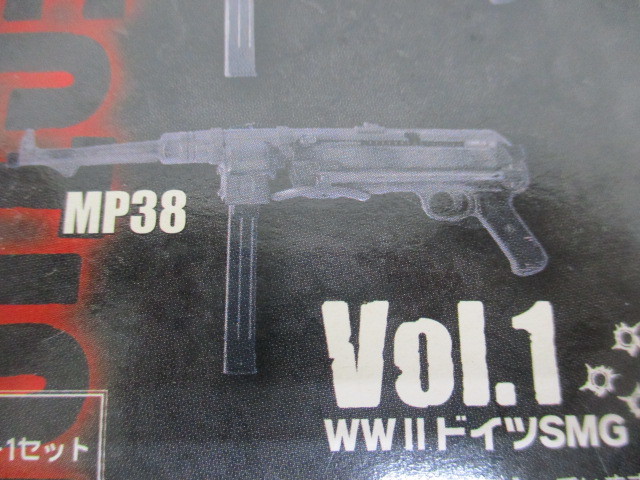 § 141　F-toys エフトイズ 1/6 WORLD ARMS COLLECTION ワールド アームズ コレクション vol.1 WW2 ドイツ SMG MP38 サブマシンガン_画像2