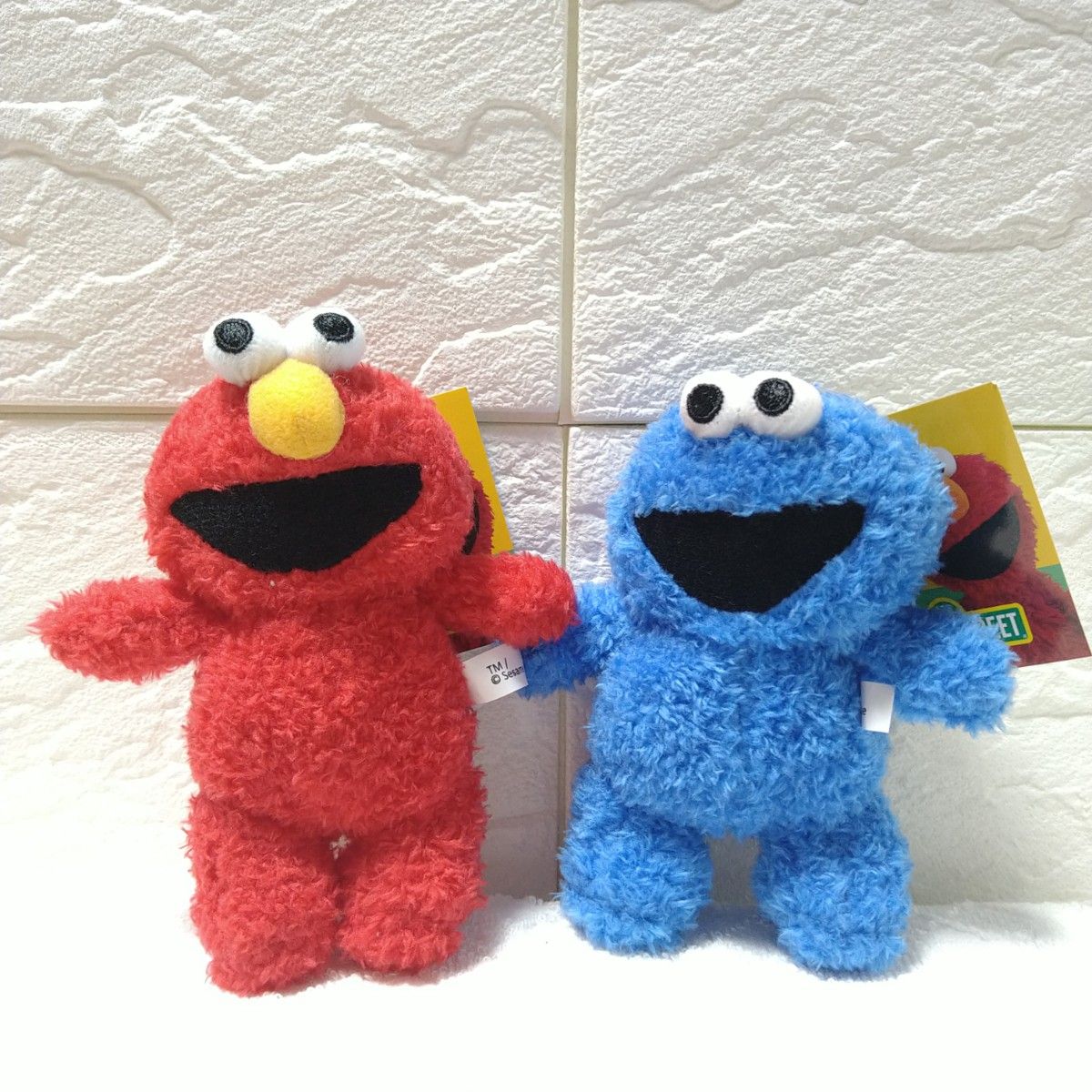 セサミストリート ぬいぐるみ エルモ&クッキーモンスター セサミストリート ぬいぐるみ エルモ&クッキーモンスター