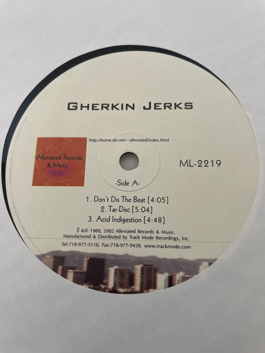 GHERKIN JERKS / DON'T DIS THE BEAT 2002 US 12INCH LARRY HEARD _画像2