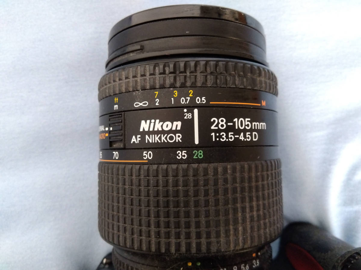 Nikon F80S＋AF NIKKOR 28-105mm 3.5-4.5D付き【ボディはジャンク扱い】_画像2