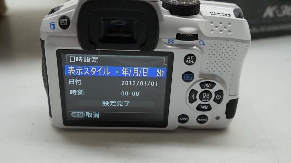 PENTAX ペンタックス K-30 ボディ クリスタルホワイト 000Z647_画像8