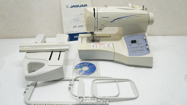 X JAGUAR DIGITAL SEWING PRINTER SP-3000 ジャガー ミシン