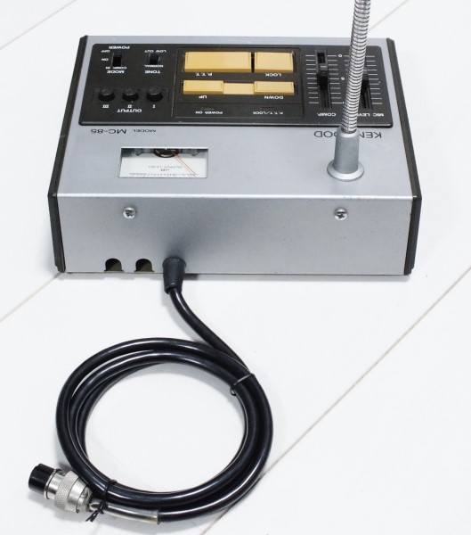 ケンウッド　MC-85　スタンドマイク　3台の無線機に接続可能_画像5