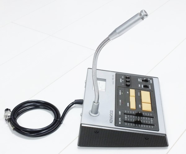 ケンウッド　MC-85　スタンドマイク　3台の無線機に接続可能_画像4